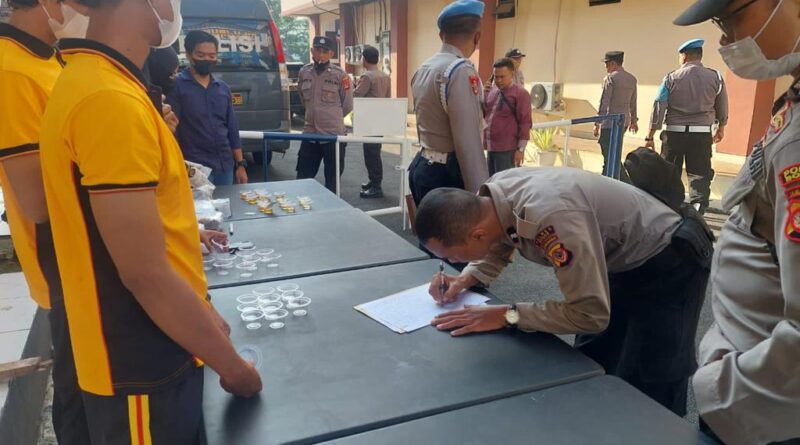 Foto suasana pelaksanaan kegiatan operasi Gaktiblin