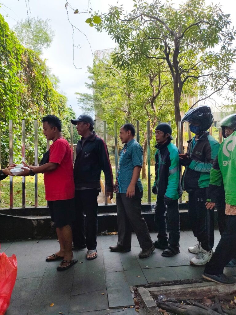 Foto suasana pelaksanaan jumat berkah
