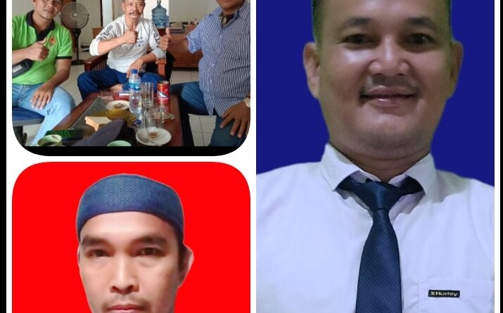 Foto Kabiro, Kaperwil dan wartawan Sumatera Selatan