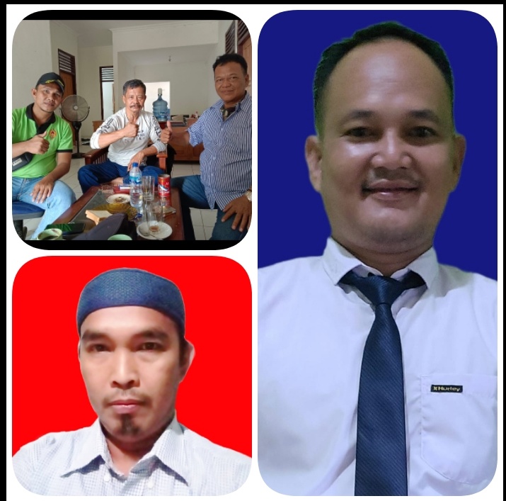 Foto Kabiro, Kaperwil dan wartawan Sumatera Selatan