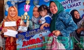 Foto: Jura I Lomba Balita Sejahtera tingkat Kabupaten Lahat 2023.
