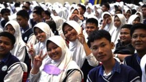 Foto: Para Pelajar yang mengikuti Webinar Gernas Literisasi Digital 2023.