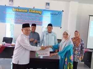 Support dari BAZNAS Kab. Solok terhadap penurunan angka stunting di Kab. Solok (Foto: IST)