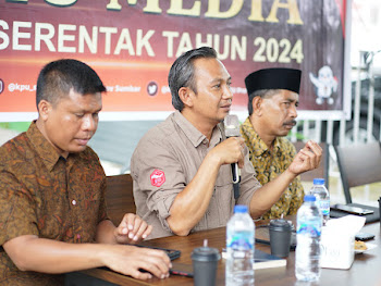 Foto suasana sosialisasi Komisi Pemilihan Umum (KPU) Provinsi Sumatera Barat