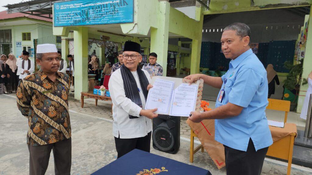 Foto Suasana Pelantikan Satgas Anti Narkoba dan Pagelaran P5 P2RA