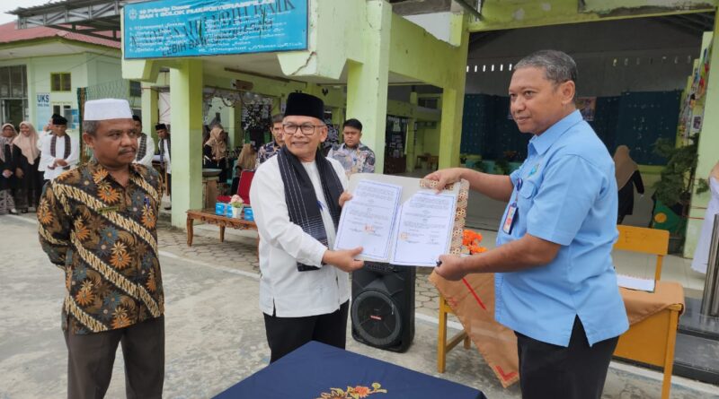 Foto Suasana Pelantikan Satgas Anti Narkoba dan Pagelaran P5 P2RA