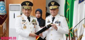 Menteri Dalam Negeri RI Tito Karnavian bersama Pj. Gubernur Sumsel Agus Fatoni (Foto: IST)