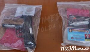 Barang Bukti Senjata Airgun berhasil diamankan Satreskrim Polrestabes Bandung dari pelaku kasus Penembakan di Jalan Samoja Kota Bandung (Foto: IST) 