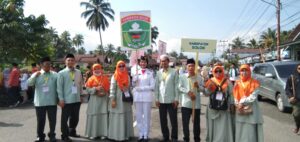 Pawai Ta'aruf kafilah Kab. Solok (Foto: IST)