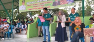 Ketua Pelaksana Andriansyah saat menyampaikan pidatonya, sebelum pertandingan diresmikan (Foto: IST)