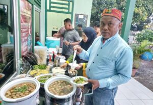Buka puasa bersama di Mako Rayon Militer 404-07/ME (Foto: IST) 