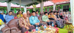 Ka. Kankemenag Kabupaten Solok H. Zulkifli saat hadir di acara perpisahan kelas IX Madrasah Tsanawiyah Negeri 6 Talang Babungo (Foto: IST)Â