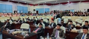 40 Anggota DPRD Kabupaten Lahat Periode 2024-2029 sebelum dilantik (Foto: IST)Â