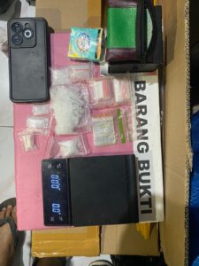 Foto: Barang Bukti yang diamankan oleh jajaran Satresnarkoba Polres Sijunjung (Foto: IST)