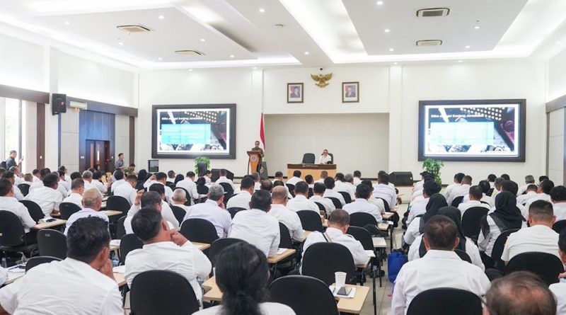 Wamenkomdigi Nezar Patria menjadi Keynote Speech di Pusdiklat Bela Negara Kemhan RI, Rumpin, Kabupaten Bogor, Jumat (30/01/2026) (Foto: Komdigi)