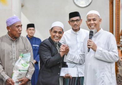 Wali Kota Dumai H. Paisal, kembali melanjutkan agenda rutinnya dalam mengisi bulan suci Ramadan 1447 Hijriah dengan melaksanakan Safari Subuh di Masjid Al Hijriyah, Kelurahan Bumi Ayu, Kamis (26/2/2026). (Foto: Diskominfo Kota Dumai)