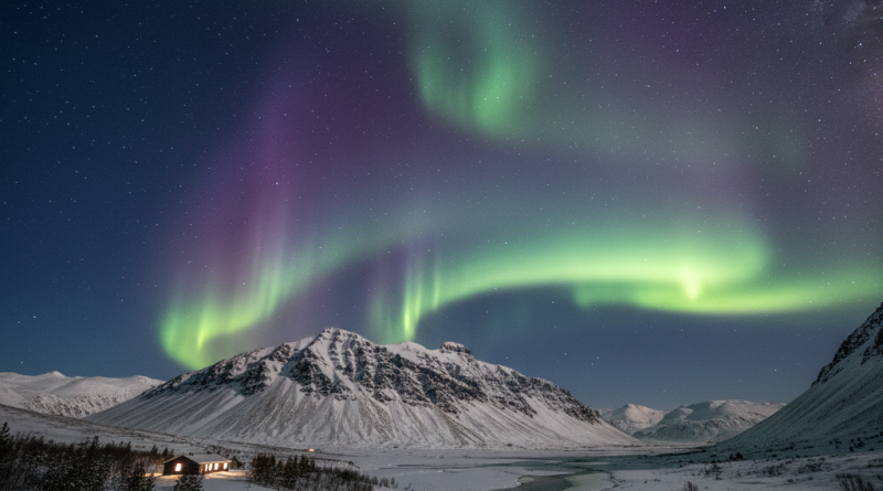 Ilustrasi Aurora (Foto: Hasil Rekayasa Gemini AI)