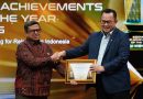 Badan Penyelenggara Jaminan Produk Halal (BPJPH) kembali mencatatkan prestasi nasional dengan meraih dua penghargaan dalam ajang Indonesia Top Achievements of The Year 2026 yang digelar di Metro TV, Jakarta. (Foto Humas BPJPH)