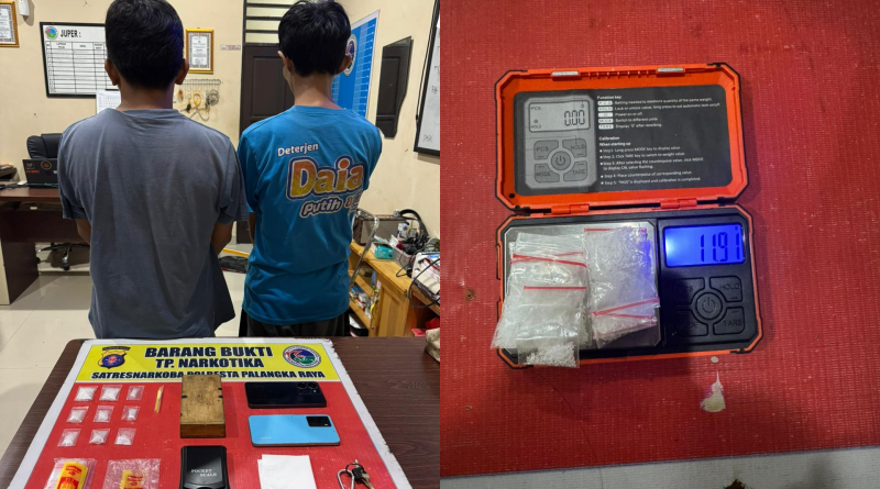 Tersangka dan barang bukti kasus tindak pidana narkotika jenis sabu, Senin (9/2/2026) (Foto: IST)