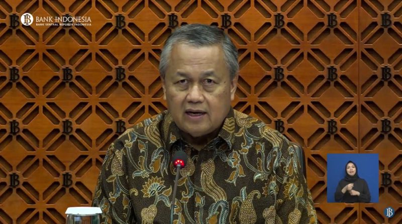 Gubernur Bank Indonesia Perry Warjiyo dalam Siaran Pers Bank Indonesia, Senin (2/2/2026) (Foto: Tangkapan Layar Kanal Youtube Bank Indonesia/InfoPublik)