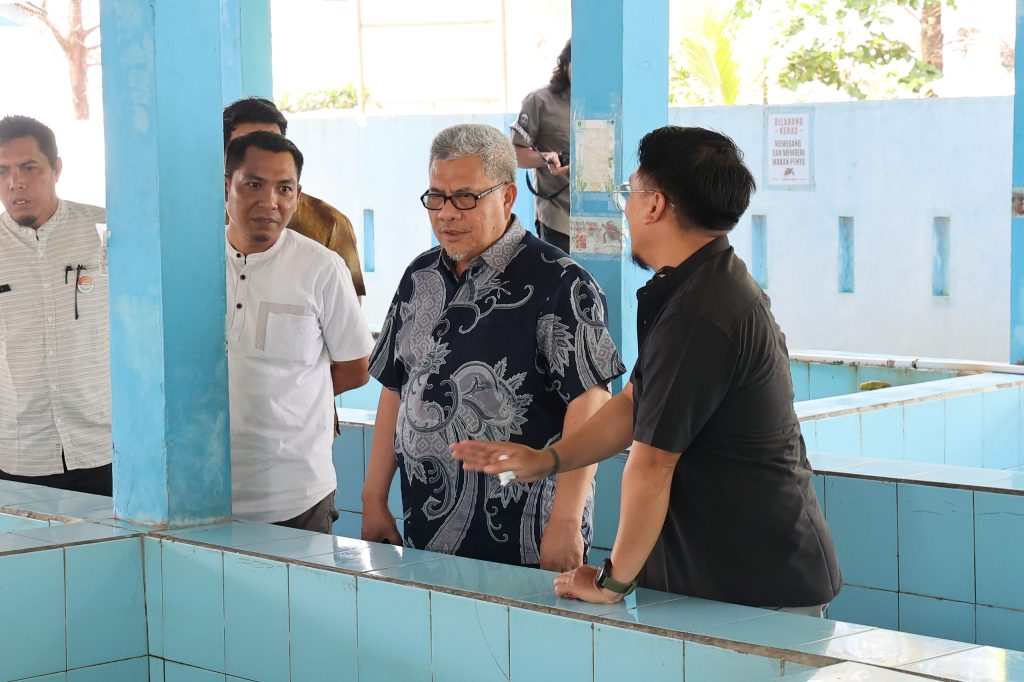 Kunjungan Ketua DPRD ke UPTD Pusat Konservasi Penyu, Sabtu (31/1/2026) (Foto: IST)