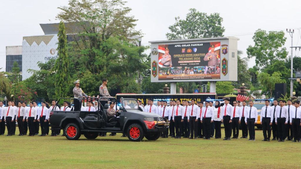 Apel Kepolisian Daerah Kalimantan Tengah bahas Operasi Keselamatan Telabang 2026, Senin (2/2/2026) (Foto: IST)