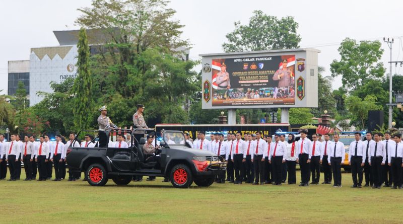Apel Kepolisian Daerah Kalimantan Tengah bahas Operasi Keselamatan Telabang 2026, Senin (2/2/2026) (Foto: IST)