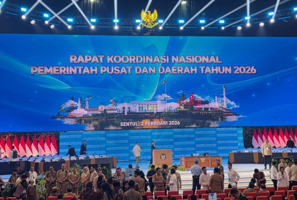 Rakornas Pemerintah Pusat dan Derah di Sentul, Bogor, Senin (2/2/2026) (Foto: IST)