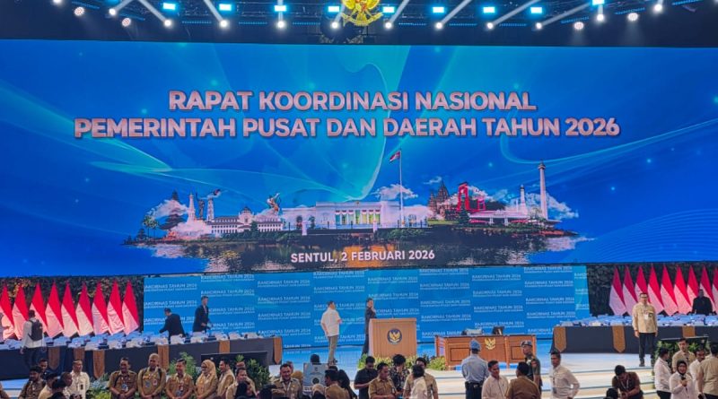 Rakornas Pemerintah Pusat dan Derah di Sentul, Bogor, Senin (2/2/2026) (Foto: IST)