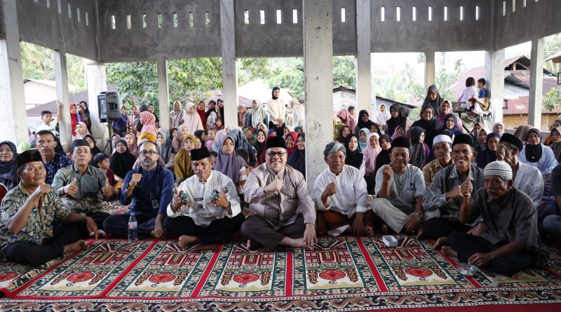 Ketua DPRD Provinsi Sumatera Barat Muhidi, hadir langsung di tengah masyarakat GUO, Kelurahan Kuranji, Kota Padang (6/2/2026) (Foto: IST)