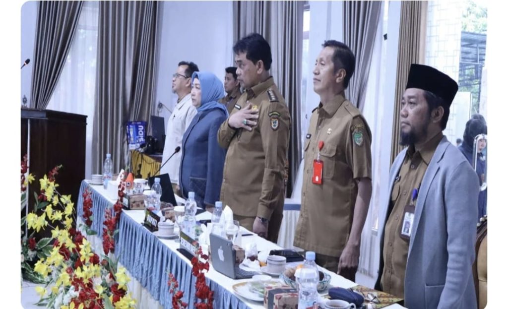 Pembukaan Musyawarah Perencanaan Pembangunan (Musrenbang) RKPD Tingkat Kecamatan Teweh Tahun 2027 di Aula Kecamatan Teweh Tengah, Selasa (10/2/2026) (Foto: IST)
