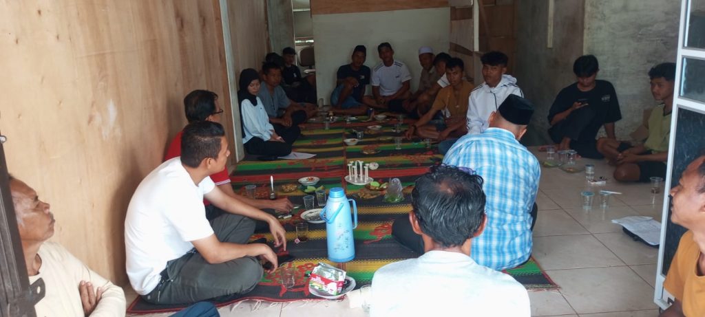 Sosialisasikan Pembentukan Koperasi Tambang Rakyat di Nagari Padang Laweh oleh Dinas Koperindag Sijunjung, Jum'at (13/2/2026) (Foto: IST)