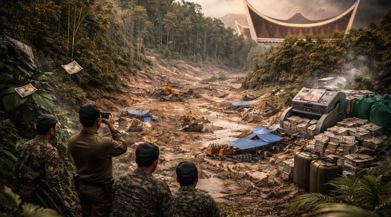 Penggundulan Hutan (Foto: Hasil Rekayasa AI)