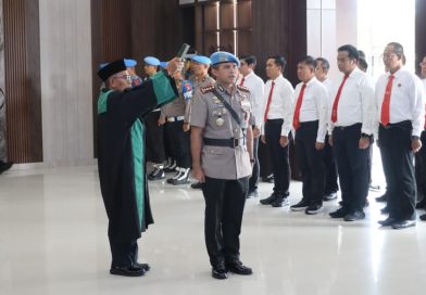 Kombes Pol Rudi Asriman, S.IK., M.Si. resmi menjabat sebagai Kepala Bidang Profesi dan Pengamanan (Bidpropam) Polda Kalimantan Tengah (Kalteng), Selasa (24/2/2026) (Foto: IST)