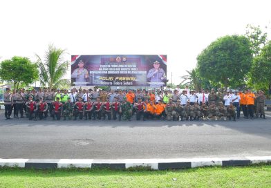 Apel Siaga Kamtibmas di Lapangan Apel Mapolresta Tidore, Senin (23/2/2026) (Foto: G. Juna/InfoPublik)