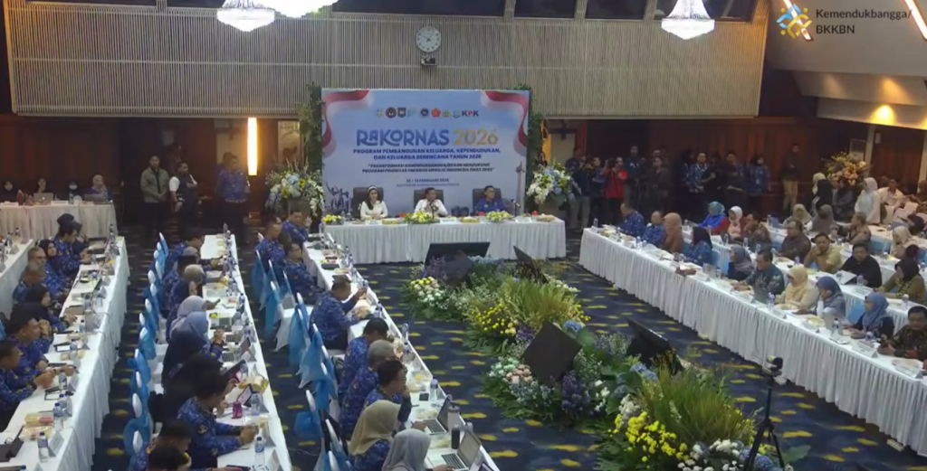 Rapat Koordinasi Nasional (Rakornas) Bangga Kencana 2026 di Jakarta, Kamis (12/2/2026) (Foto: Kemendukbangga/InfoPublik)
