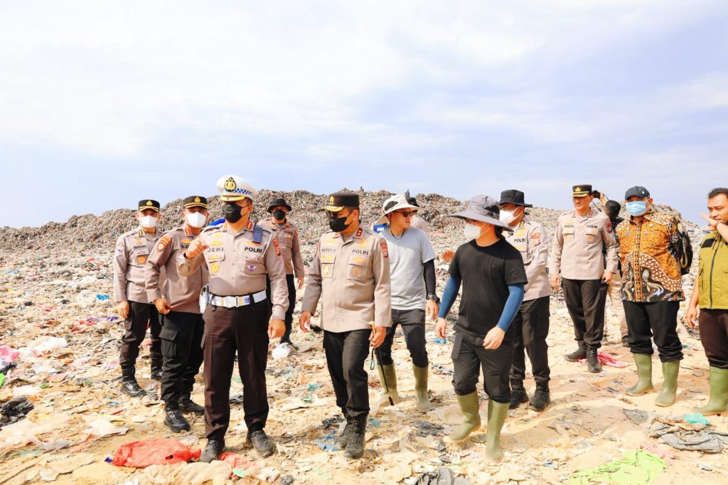 Polda Riau berkolaborasi dengan Pemkot Pekanbaru mengambil langkah konkret melalui teknologi Waste-to-Energy (WTE) yang dihadirkan di TPA Muara Fajar ini resmi diperkenalkan pada Kamis (5/3/2026). (Foto: Humas Polda Riau)