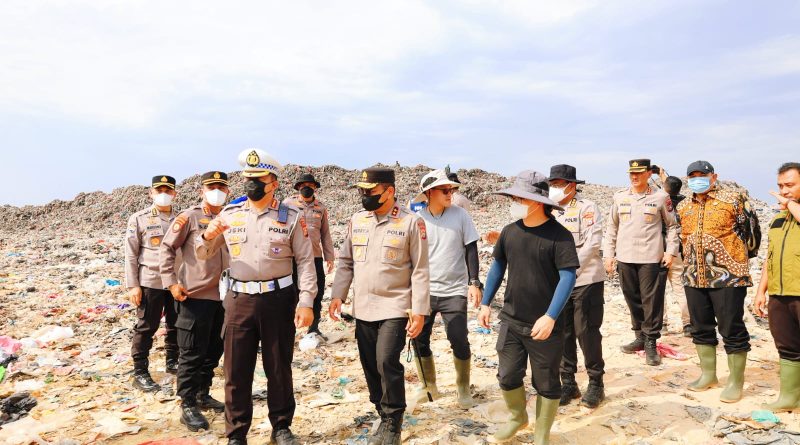 Polda Riau berkolaborasi dengan Pemkot Pekanbaru mengambil langkah konkret melalui teknologi Waste-to-Energy (WTE) yang dihadirkan di TPA Muara Fajar ini resmi diperkenalkan pada Kamis (5/3/2026). (Foto: Humas Polda Riau)
