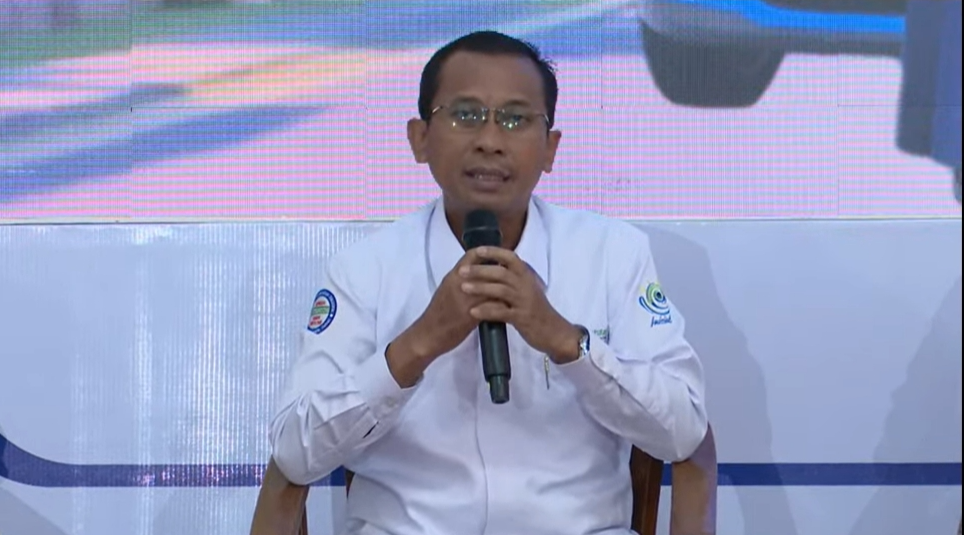 Direktur Utama BPJS Kesehatan, Prihati Pujowaskito dalam konferensi pers, di Jakarta, Senin (9/3/2026). (Foto: BPJS Kesehatan)