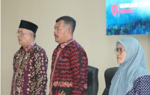 Bupati Kerinci, Monadi, memimpin langsung Rapat Koordinasi (Rakor) Gerakan Indonesia ASRI (Aman, Sehat, Resik, Indah) di Ruang Pola Kantor Bupati Kerinci, Kamis (12/2/2026). (Foto: Kominfo Kerinci)