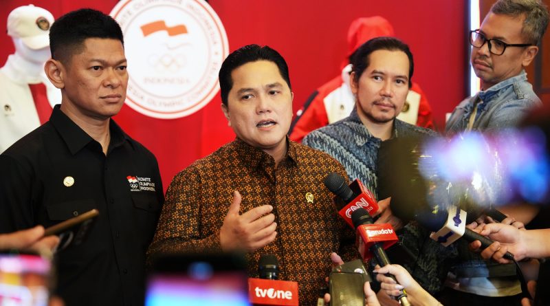 Menteri Pemuda dan Olahraga Republik Indonesia Erick Thohir menegaskan pentingnya persatuan seluruh pemangku kepentingan olahraga untuk mendorong kemajuan prestasi atlet nasional. (Foto: Humas Kemenpora)