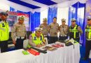 Direktur Lalu Lintas (Dirlantas) Polda Riau, Kombes Pol Jeki Rahmat Mustika, melakukan pengecekan langsung ke sejumlah titik pengamanan di Kota Pekanbaru, Sabtu (14/3/2026). (Foto: Dirlantas Polda Riau)