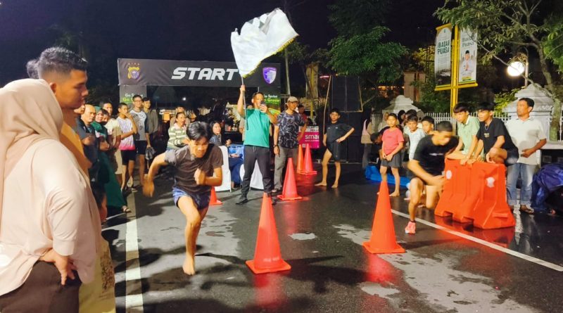 Ajang olahraga Go Sprint Go Green Seri VII yang digelar pada Minggu (15/3/2026) sukses menyedot perhatian ratusan peserta. Kegiatan ini diikuti oleh 276 peserta yang didominasi oleh kalangan remaja dan anak-anak dari berbagai wilayah di Riau. (Foto: Dirlantas Polda Riau)