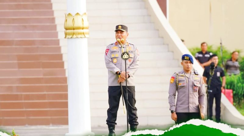 Kepolisian Daerah (Polda) Riau kembali memberikan peringatan keras kepada masyarakat terkait bahaya kebakaran hutan dan lahan (karhutla), Jumat (27/3/2026). (Foto: Humas Polda Riau)