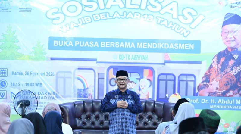 Pemerintah memperkuat implementasi kebijakan Wajib Belajar 13 Tahun sebagai strategi menyiapkan Generasi Emas Indonesia 2045 melalui penguatan pendidikan anak usia dini (PAUD), peningkatan kualitas pendidik, serta pemenuhan gizi anak sejak masa awal kehidupan (Foto: Dok Kemendikdasmen)