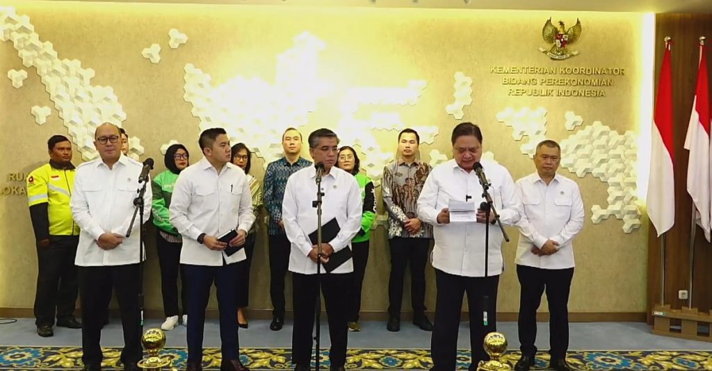 Menteri Koordinator Bidang Perekonomian (Menko Perekonomian) Airlangga Hartanto di Kantor Kemenko Perekonomian, Jakarta, Selasa (3/3/2026). (Foto: Kemenko Ekon)