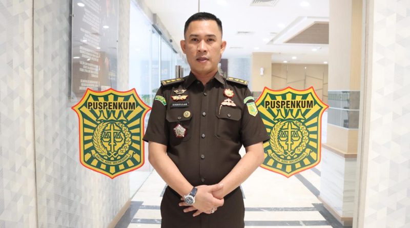 Kejaksaan Tinggi Riau melalui Asisten Intelijen Kejaksaan tinggi Riau, Kasi Penerangan Hukum, Zikrullah, S.H., M.H. (Foto: Kejaksaan Tinggi Riau)