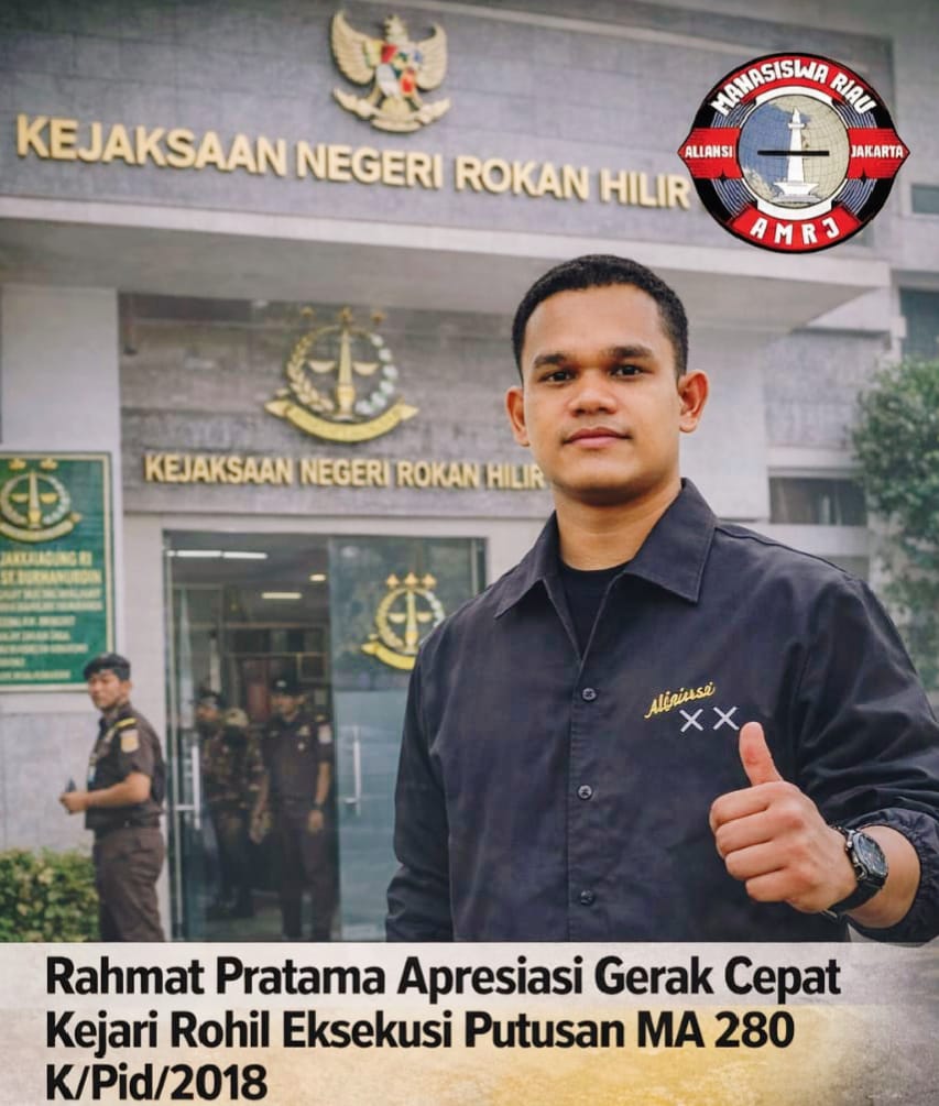 Ketua Umum Aliansi Mahasiswa Riau Jakarta (AMR Jakarta) Rahmat Pratama (Foto: Rahmat Pratama)