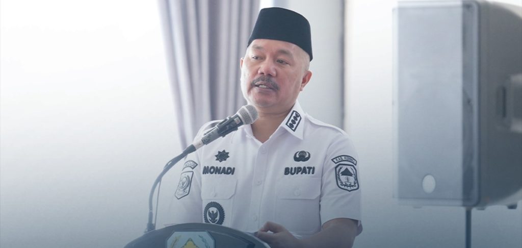Bupati Kerinci, Monadi, S.Sos., M.Si., secara resmi membuka kegiatan Pesantren Kilat Ramadhan 1447 H pada Rabu (4/3/2026). (Foto: Koimfo Kerinci)