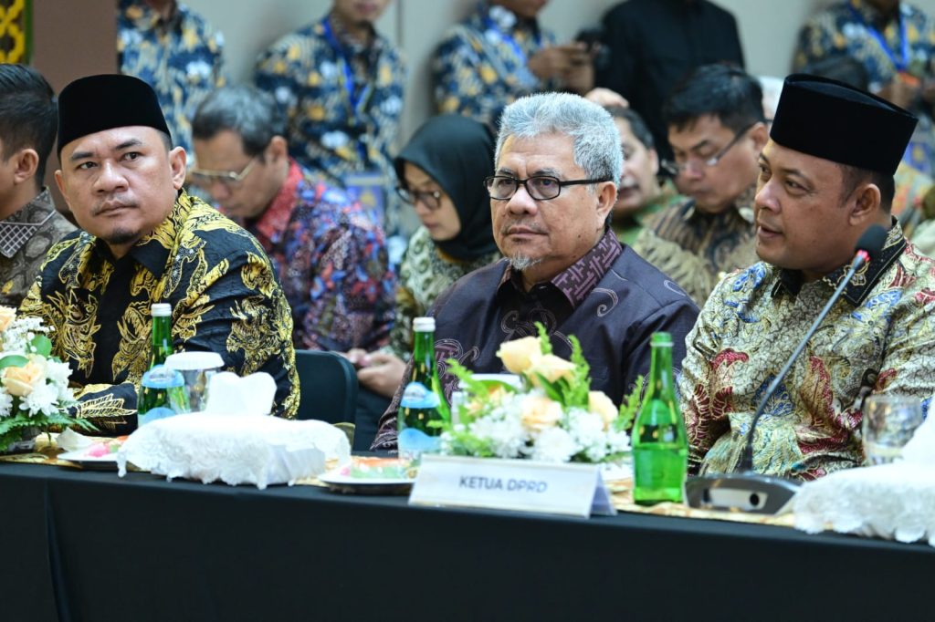 Muhidi saat menghadiri entry meeting pemeriksaan Laporan Keuangan Pemerintah Daerah (LKPD) Tahun Anggaran 2025. Kegiatan ini diselenggarakan oleh Badan Pemeriksa Keuangan (BPK) RI di Jakarta, Kamis (2/4/2026). (Foto: IST)